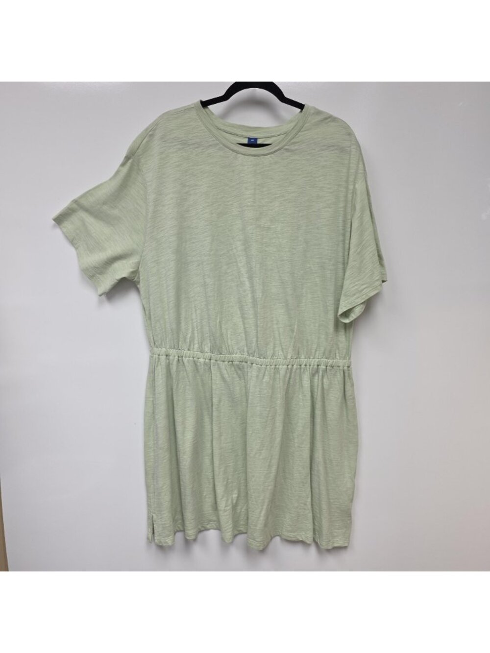 Old Navy Dress Womens 2X Green Aloe Vera Short Sleeve T-Shirt Fit & Flare